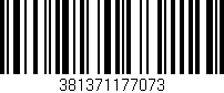 Código de barras (EAN, GTIN, SKU, ISBN): '381371177073'
