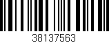 Código de barras (EAN, GTIN, SKU, ISBN): '38137563'