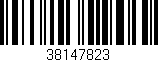 Código de barras (EAN, GTIN, SKU, ISBN): '38147823'