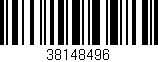 Código de barras (EAN, GTIN, SKU, ISBN): '38148496'