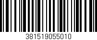 Código de barras (EAN, GTIN, SKU, ISBN): '381519055010'