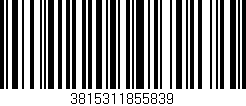 Código de barras (EAN, GTIN, SKU, ISBN): '3815311855839'