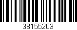 Código de barras (EAN, GTIN, SKU, ISBN): '38155203'