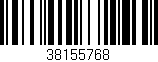 Código de barras (EAN, GTIN, SKU, ISBN): '38155768'