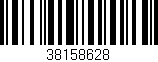 Código de barras (EAN, GTIN, SKU, ISBN): '38158628'