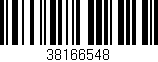 Código de barras (EAN, GTIN, SKU, ISBN): '38166548'