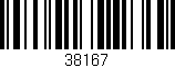 Código de barras (EAN, GTIN, SKU, ISBN): '38167'
