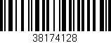 Código de barras (EAN, GTIN, SKU, ISBN): '38174128'