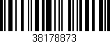 Código de barras (EAN, GTIN, SKU, ISBN): '38178873'