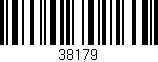 Código de barras (EAN, GTIN, SKU, ISBN): '38179'