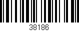 Código de barras (EAN, GTIN, SKU, ISBN): '38186'