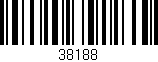 Código de barras (EAN, GTIN, SKU, ISBN): '38188'