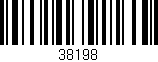 Código de barras (EAN, GTIN, SKU, ISBN): '38198'