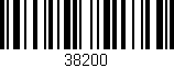 Código de barras (EAN, GTIN, SKU, ISBN): '38200'