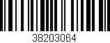 Código de barras (EAN, GTIN, SKU, ISBN): '38203064'