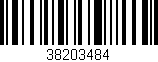 Código de barras (EAN, GTIN, SKU, ISBN): '38203484'