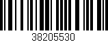Código de barras (EAN, GTIN, SKU, ISBN): '38205530'