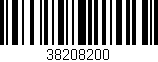 Código de barras (EAN, GTIN, SKU, ISBN): '38208200'