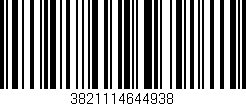 Código de barras (EAN, GTIN, SKU, ISBN): '3821114644938'