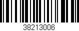 Código de barras (EAN, GTIN, SKU, ISBN): '38213006'