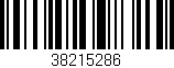 Código de barras (EAN, GTIN, SKU, ISBN): '38215286'