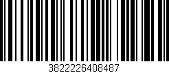 Código de barras (EAN, GTIN, SKU, ISBN): '3822226408487'