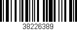 Código de barras (EAN, GTIN, SKU, ISBN): '38226389'