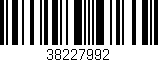 Código de barras (EAN, GTIN, SKU, ISBN): '38227992'