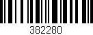 Código de barras (EAN, GTIN, SKU, ISBN): '382280'