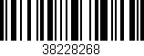 Código de barras (EAN, GTIN, SKU, ISBN): '38228268'