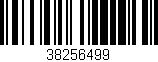 Código de barras (EAN, GTIN, SKU, ISBN): '38256499'