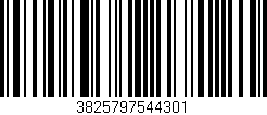 Código de barras (EAN, GTIN, SKU, ISBN): '3825797544301'