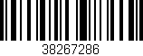 Código de barras (EAN, GTIN, SKU, ISBN): '38267286'