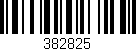 Código de barras (EAN, GTIN, SKU, ISBN): '382825'
