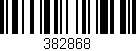 Código de barras (EAN, GTIN, SKU, ISBN): '382868'