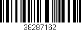 Código de barras (EAN, GTIN, SKU, ISBN): '38287162'