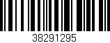 Código de barras (EAN, GTIN, SKU, ISBN): '38291295'
