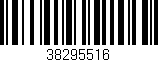 Código de barras (EAN, GTIN, SKU, ISBN): '38295516'