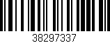 Código de barras (EAN, GTIN, SKU, ISBN): '38297337'