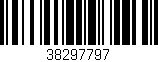 Código de barras (EAN, GTIN, SKU, ISBN): '38297797'