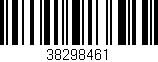 Código de barras (EAN, GTIN, SKU, ISBN): '38298461'