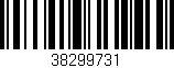 Código de barras (EAN, GTIN, SKU, ISBN): '38299731'