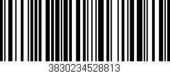 Código de barras (EAN, GTIN, SKU, ISBN): '3830234528813'