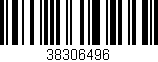 Código de barras (EAN, GTIN, SKU, ISBN): '38306496'