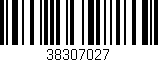 Código de barras (EAN, GTIN, SKU, ISBN): '38307027'