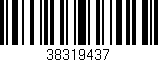Código de barras (EAN, GTIN, SKU, ISBN): '38319437'