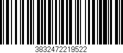 Código de barras (EAN, GTIN, SKU, ISBN): '3832472219522'