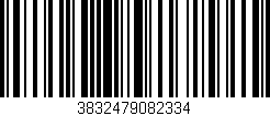 Código de barras (EAN, GTIN, SKU, ISBN): '3832479082334'