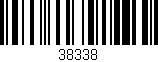 Código de barras (EAN, GTIN, SKU, ISBN): '38338'
