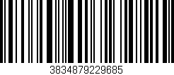 Código de barras (EAN, GTIN, SKU, ISBN): '3834879229685'